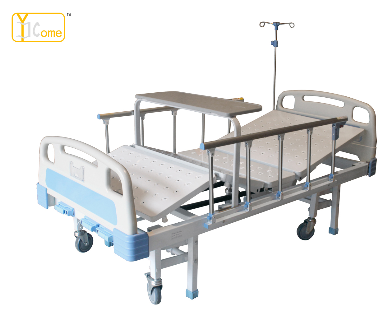 Three Crank Hospital Bed