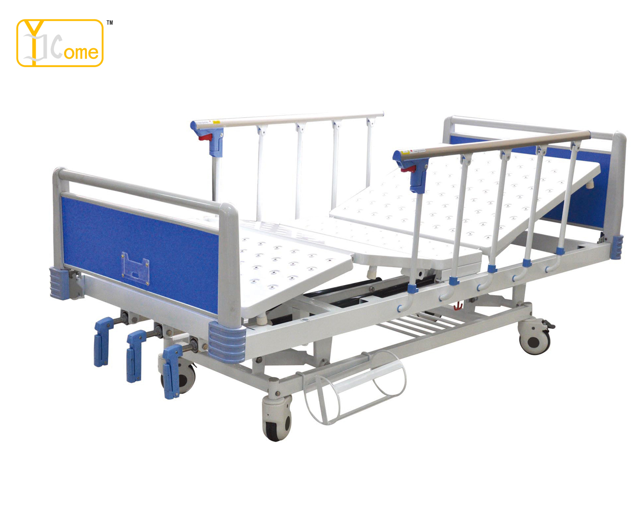 Three Crank Hospital Bed