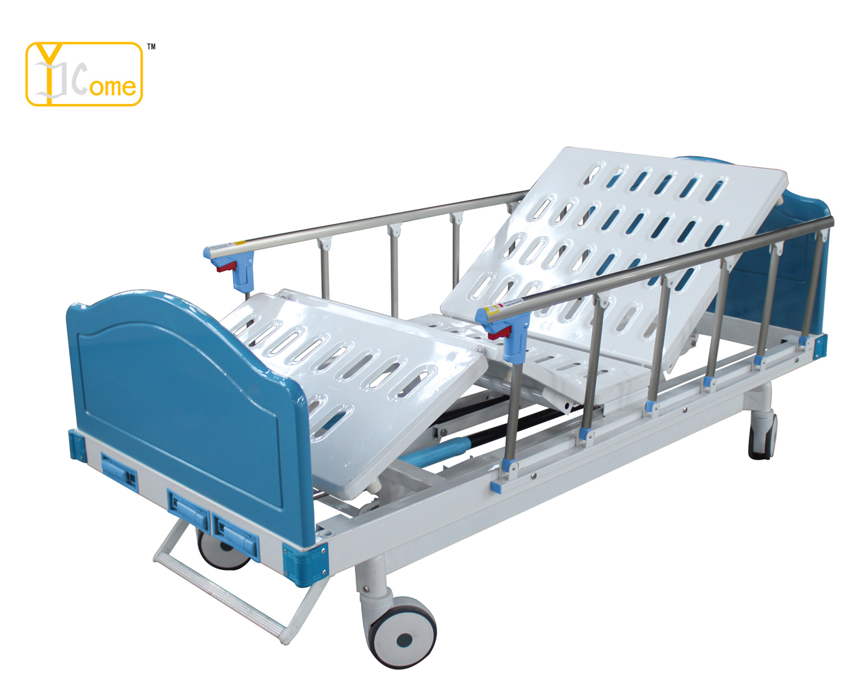 Three Crank Hospital Bed