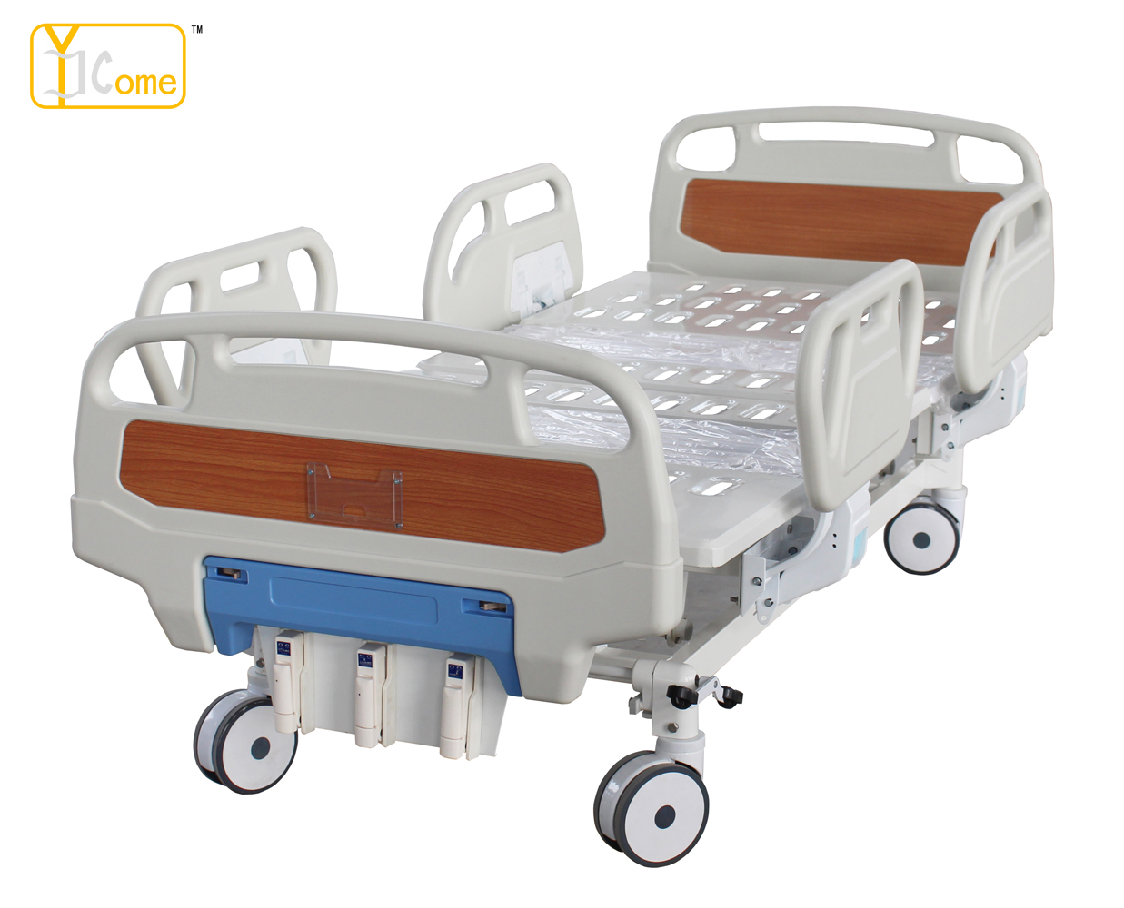 Three Crank Hospital Bed