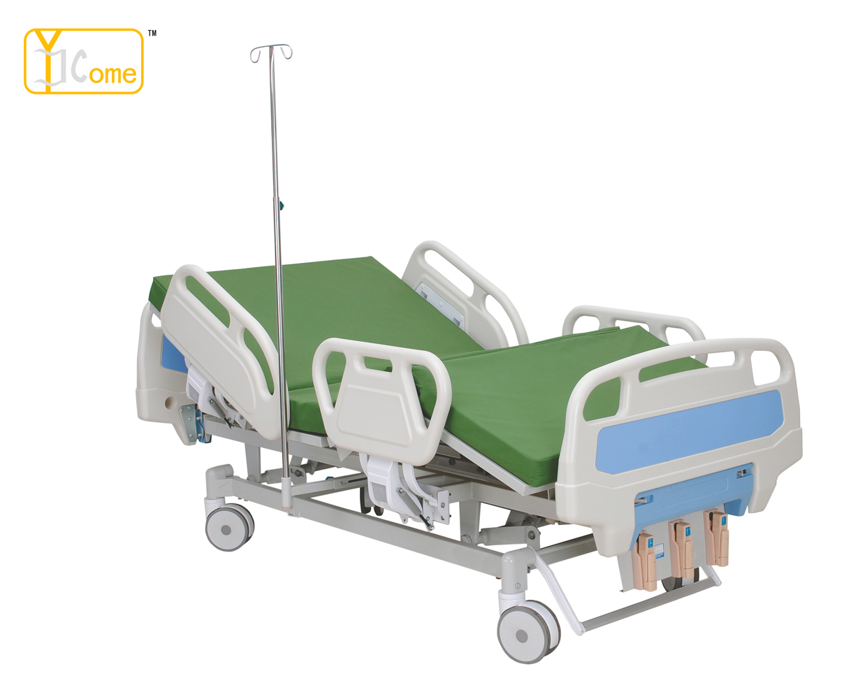 Three Crank Hospital Bed