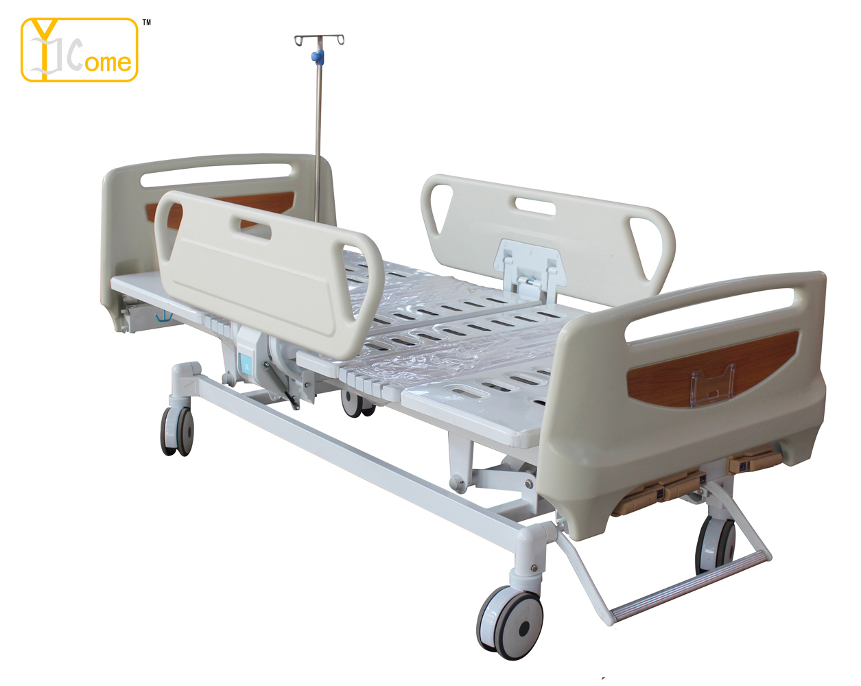 Three Crank Hospital Bed