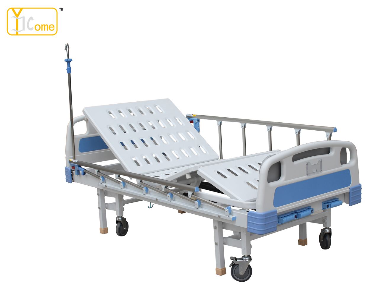 Three Crank Hospital Bed