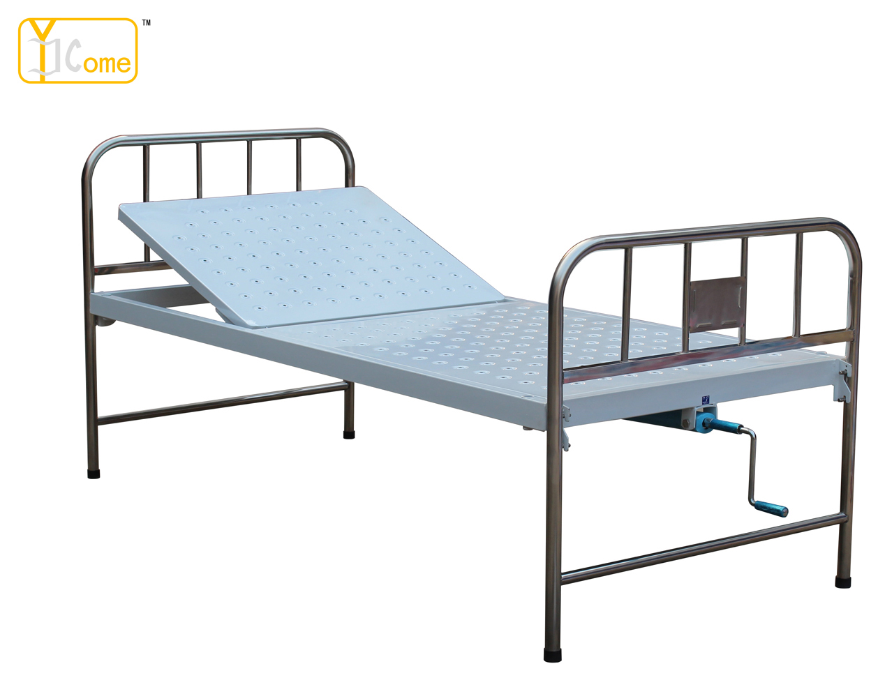 One Crank Hospital Bed