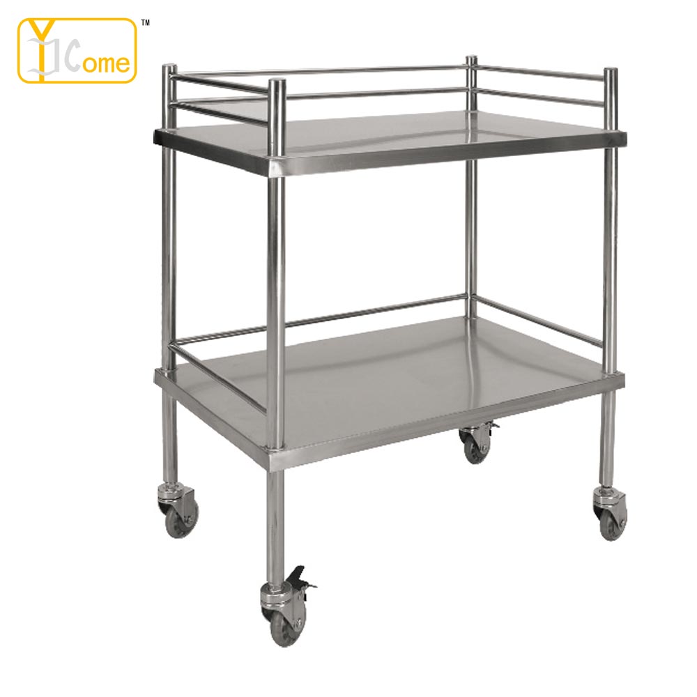 Stainless Steel Medical-change Trolley