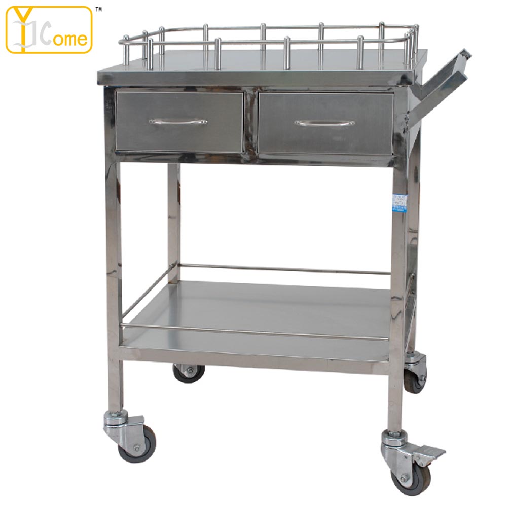 Stainless Steel Medical-change Trolley