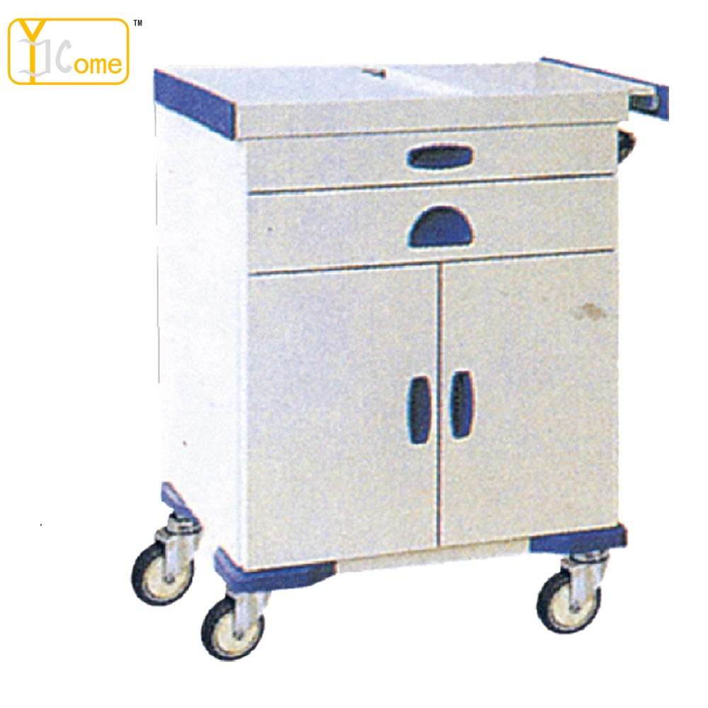 Stainless Steel Emergency Trolley