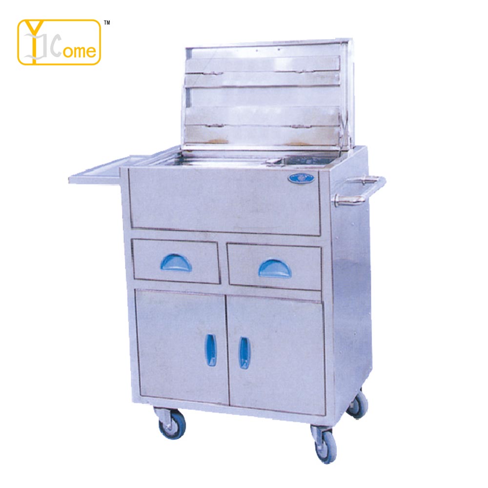 Stainless Steel Emergency Trolley