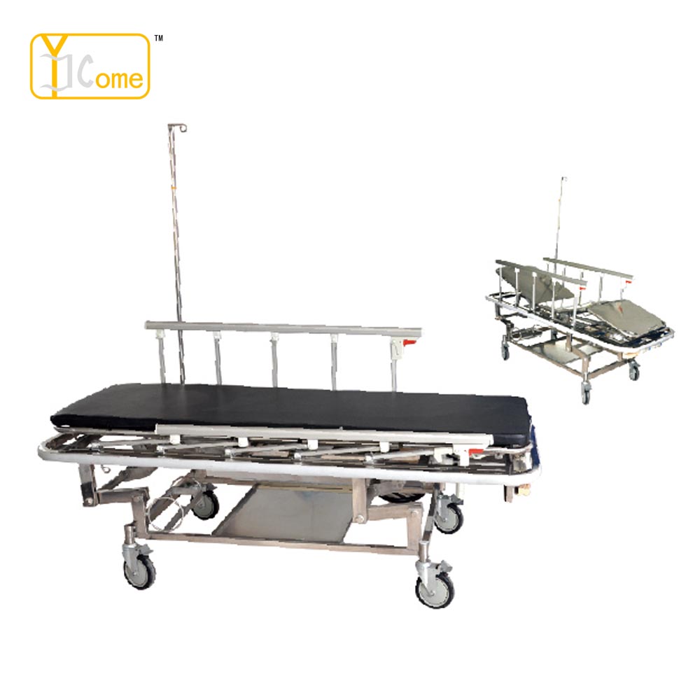 Stainless Steel Patient Trolley