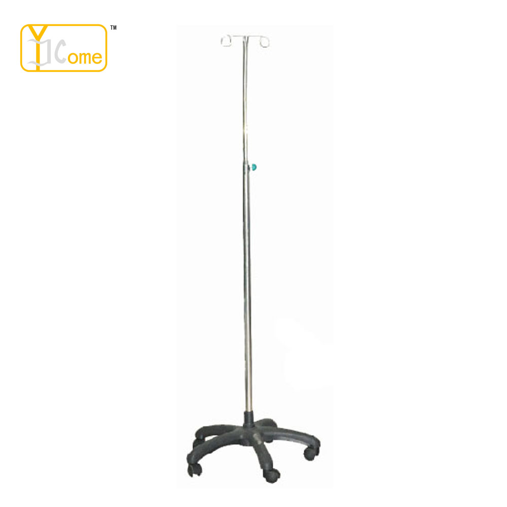 Stainless Steel Stand I.V. Pole