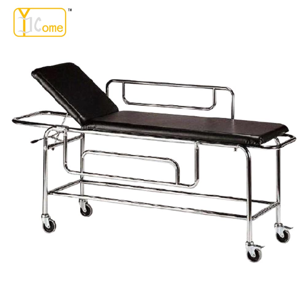 Stainless Steel Patient Trolley